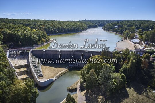 vnf dtcb barrage reservoir pont massene photo aerien 001